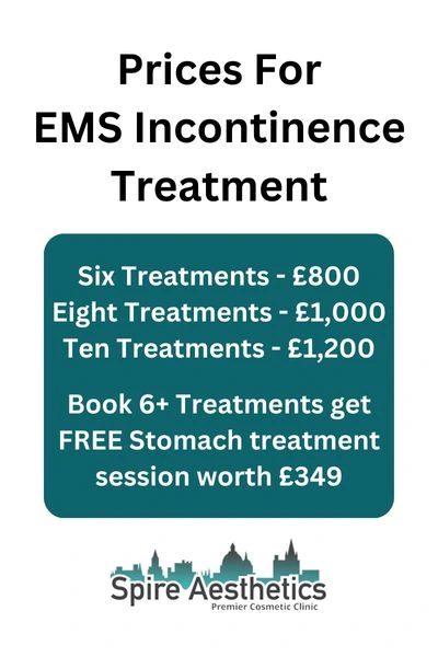 EMS Incontinence Treatment Prices Brentwood