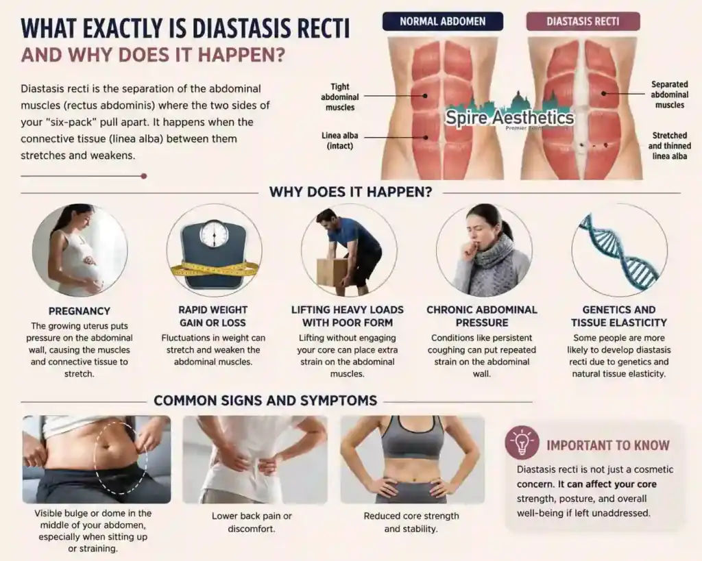 What Exactly Is Diastasis Recti and Why Does It Happen Brentwood?