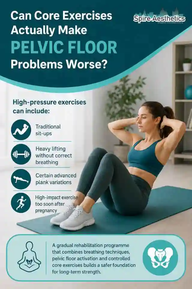 Can Strengthening Your Core Alone Actually Make Pelvic Floor Problems Worse Brentwood?